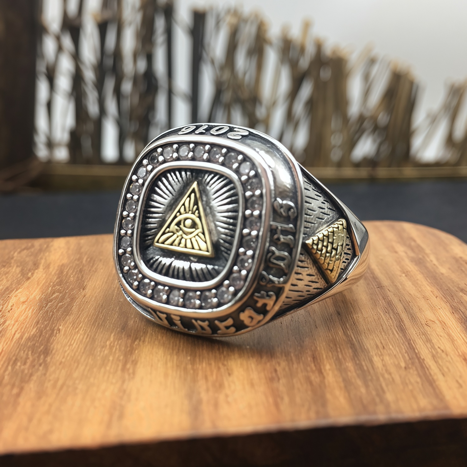 Religious God Allah Faith Great Prophet Ethnic Style Band Ring Symbolizing Good Wishes Ring for Men Women 925 Sterling Silver Adjustable Lucky Band Ri