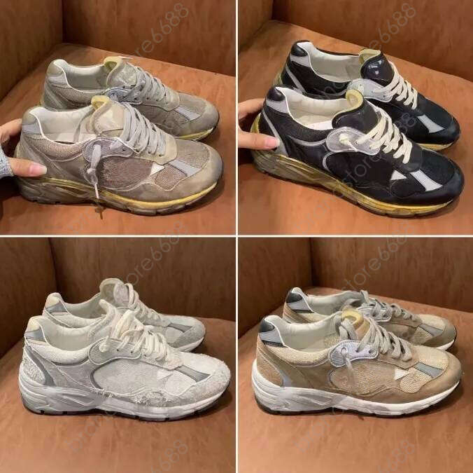 Designer Dad Super Star Golden Shoes Women Sneakers New Release Italy Sequin Classic White Do Old Dirty Men Casual Shoe Lace Up Woman Man Unisex