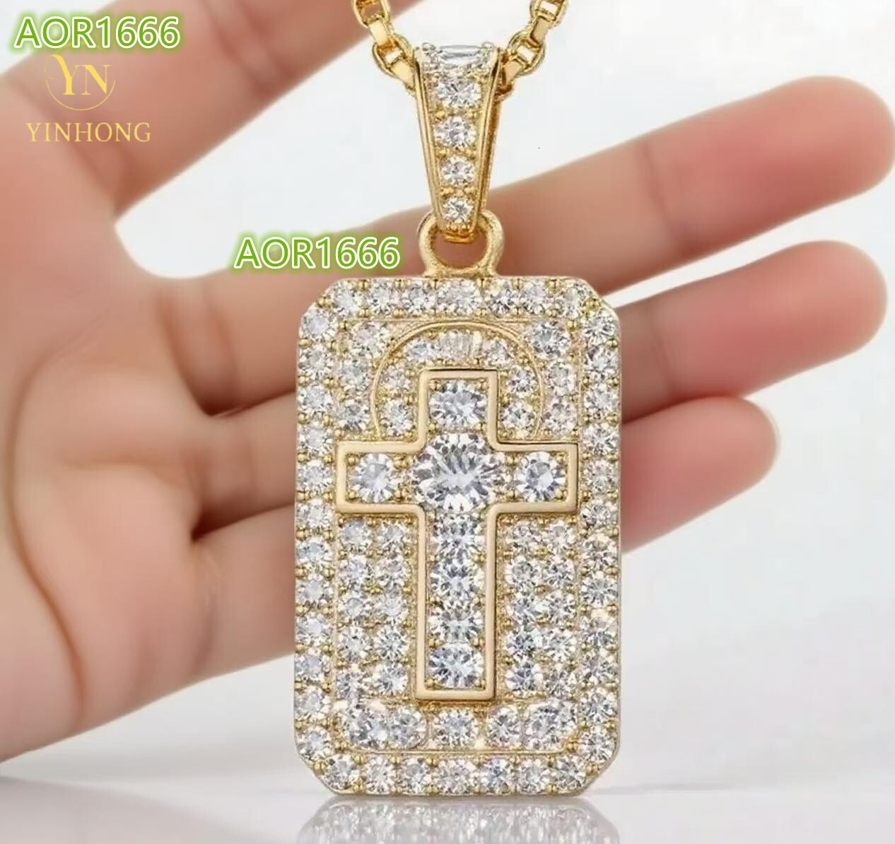 New Fashion 925 Silver Charm Necklace Custom Vvs Baguette Moissanite Mens Dollar Sign Pendant With Certificate