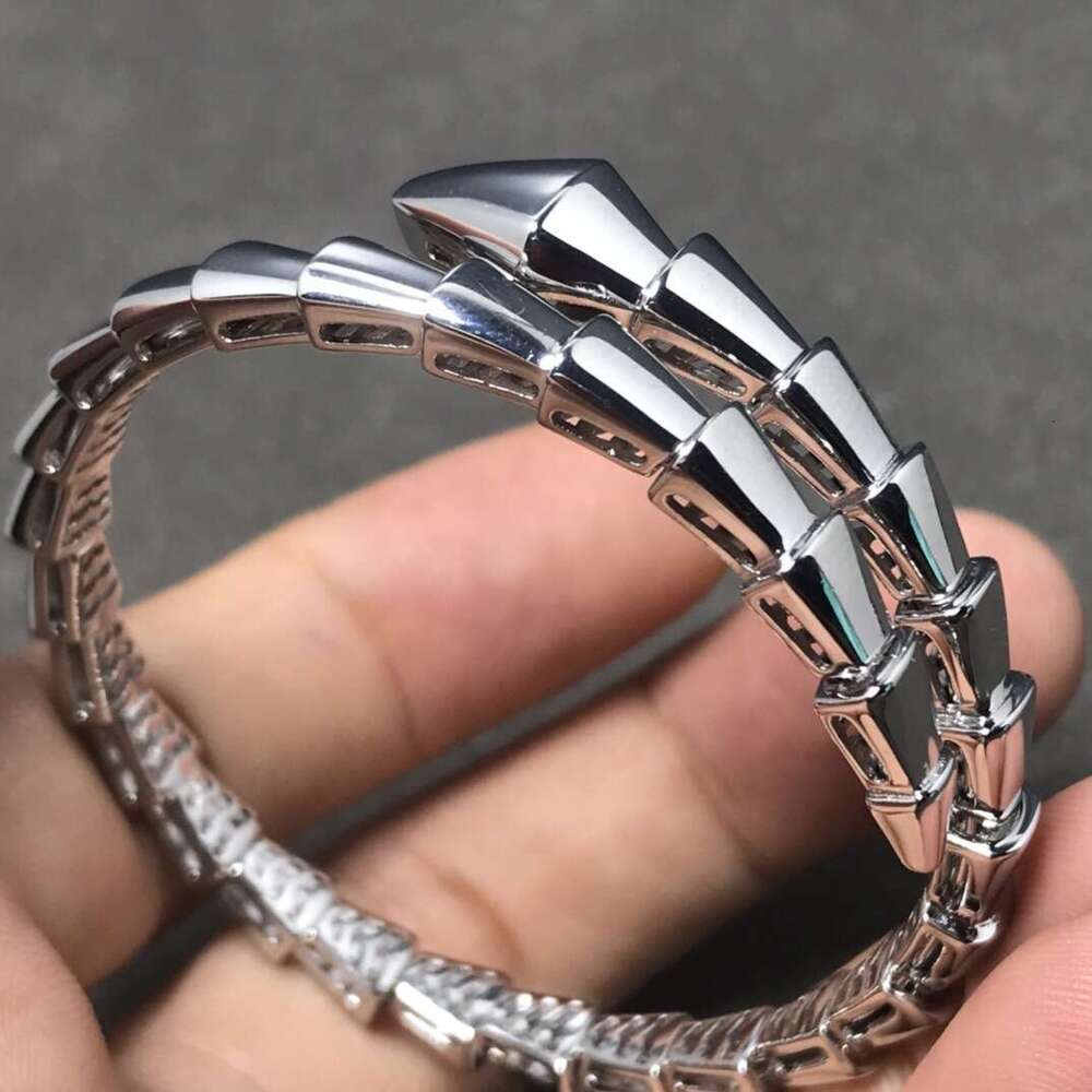 Women Mens Serpentine Letter Snake Couple Gold Silver Bracelet Womens bracelet Jewelry Bangle Luxury Diamond Bracelets Unisex With Box