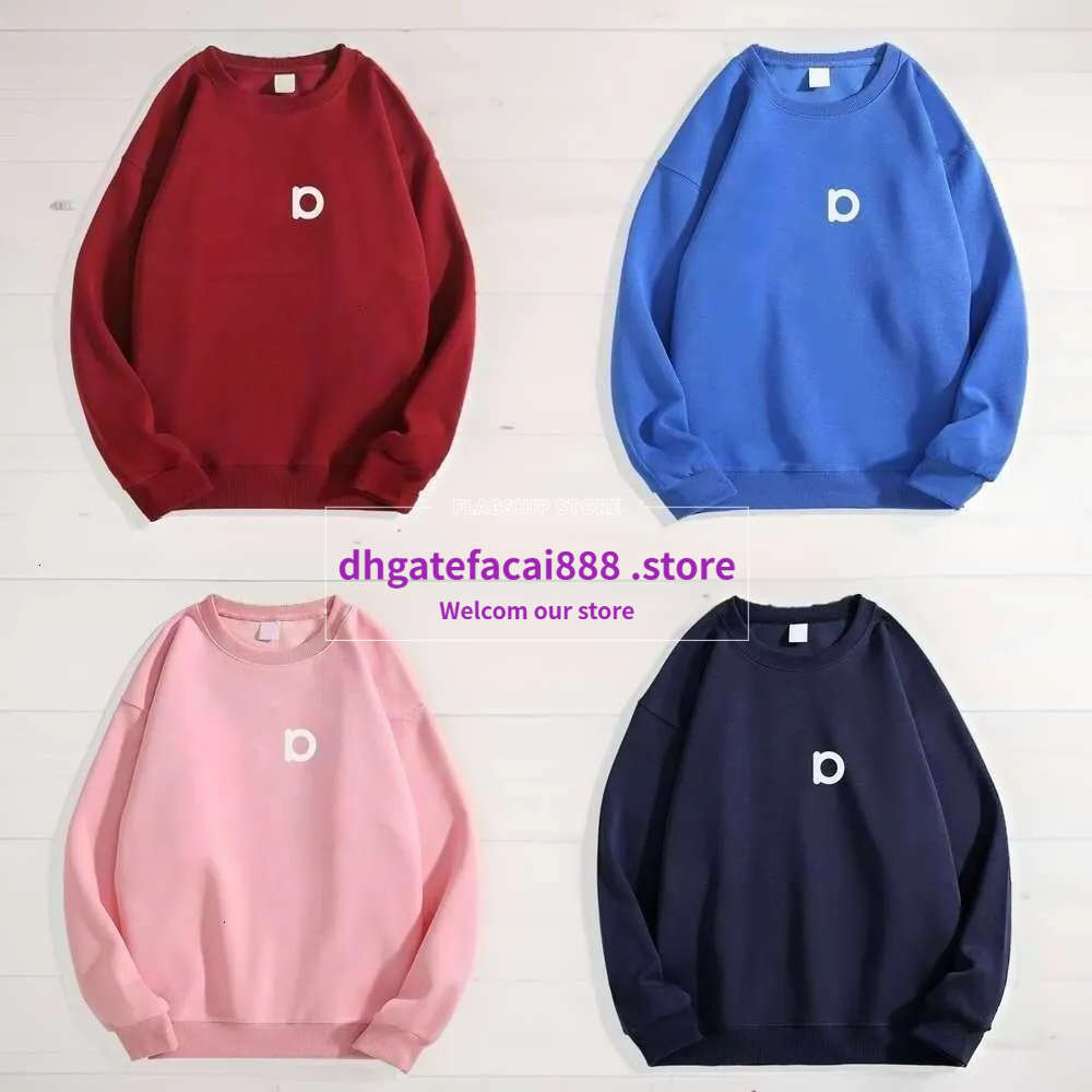 Yoga Outfit Warm Sweatshirts Sier 3D On Chest Sets Loose Sweat Wear Unisex Casual Top Aloness Women Clothes