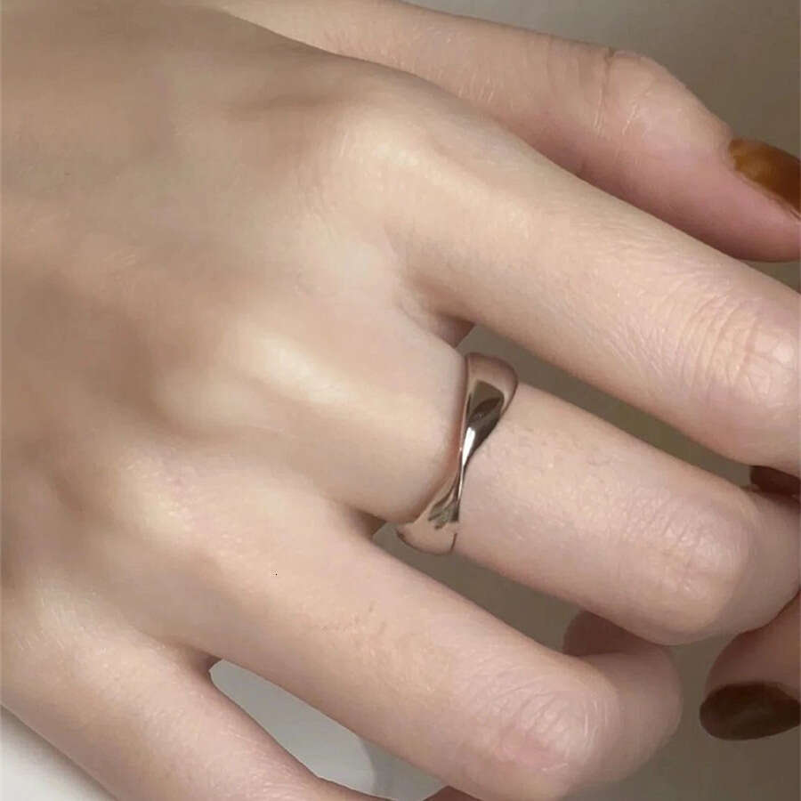 ring Knot Diamond Rings luxury Classic wedding ring fashion jewelrys Sterling Silver women's jewelry Versatile as birthday present Lovers style