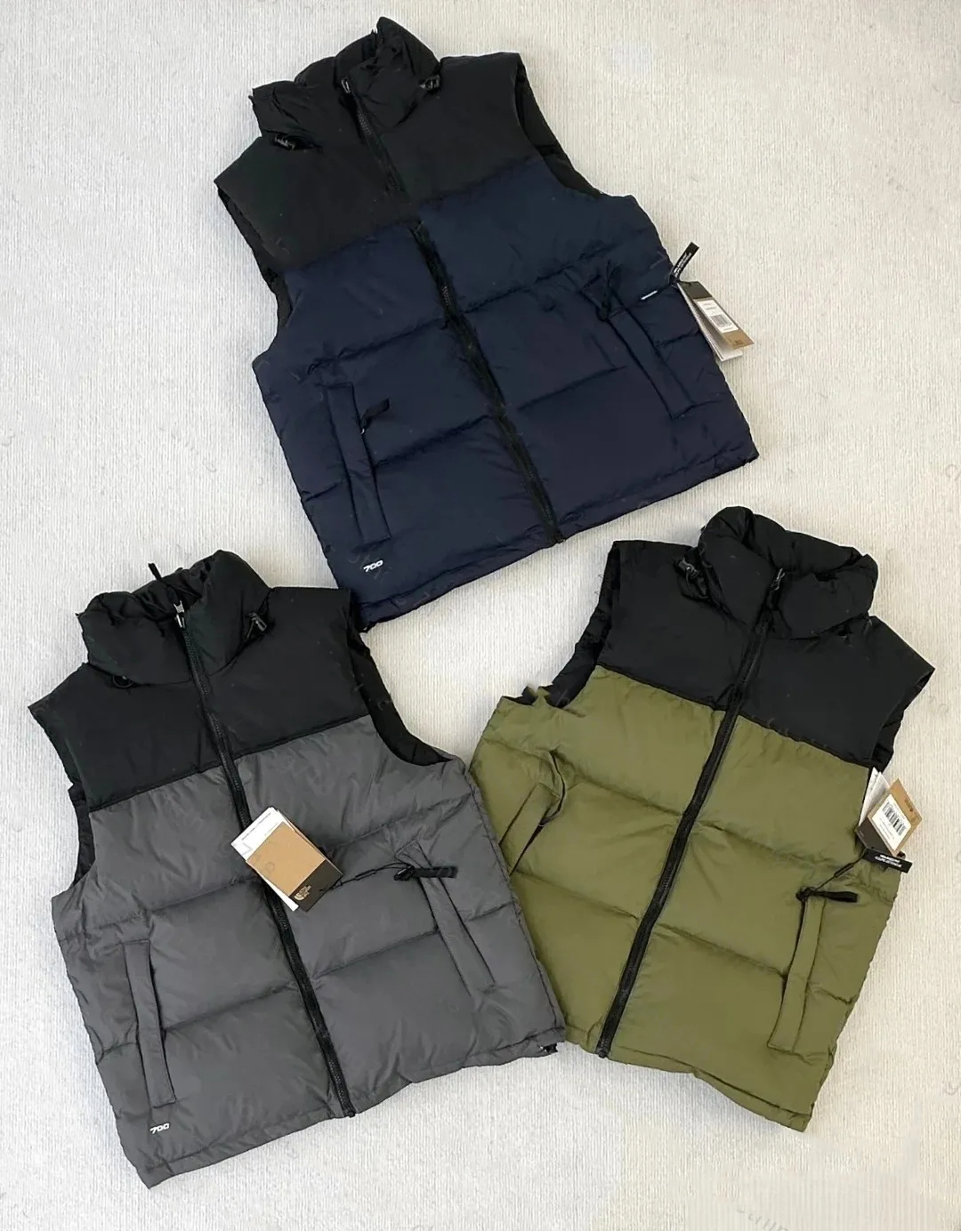 designer men vest gilet luxury down puffer jacket woman womens feather filled material coat graphite couple coat Label M-2XL