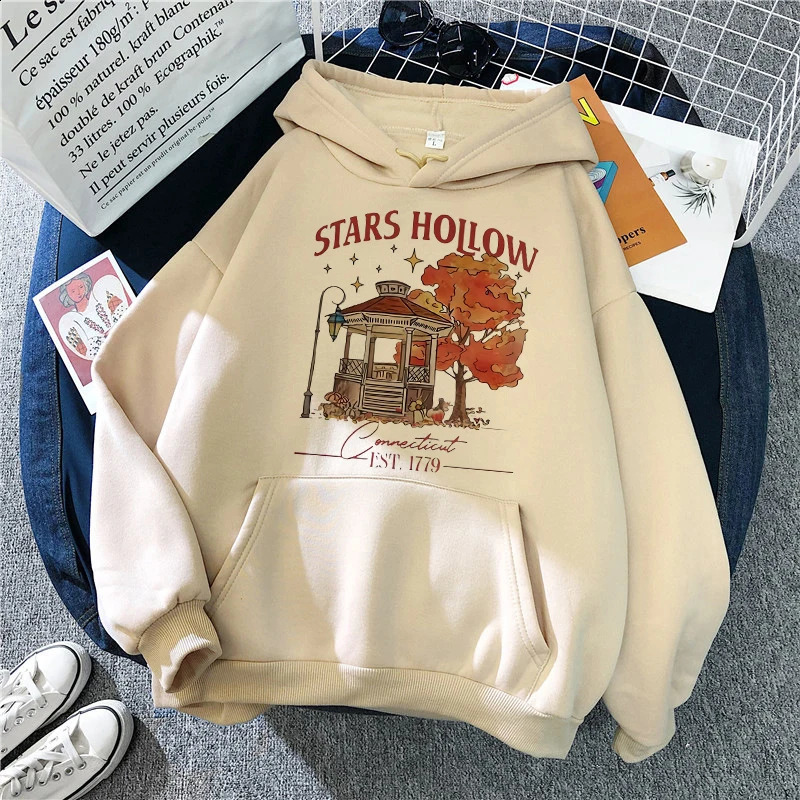 Gilmore Girls Y2k Hoodie Mange Graphic Sweatshirt Kawaii Casual Streetwear Girl Vintage Gothic Hooded Cute Clothes Female 250823