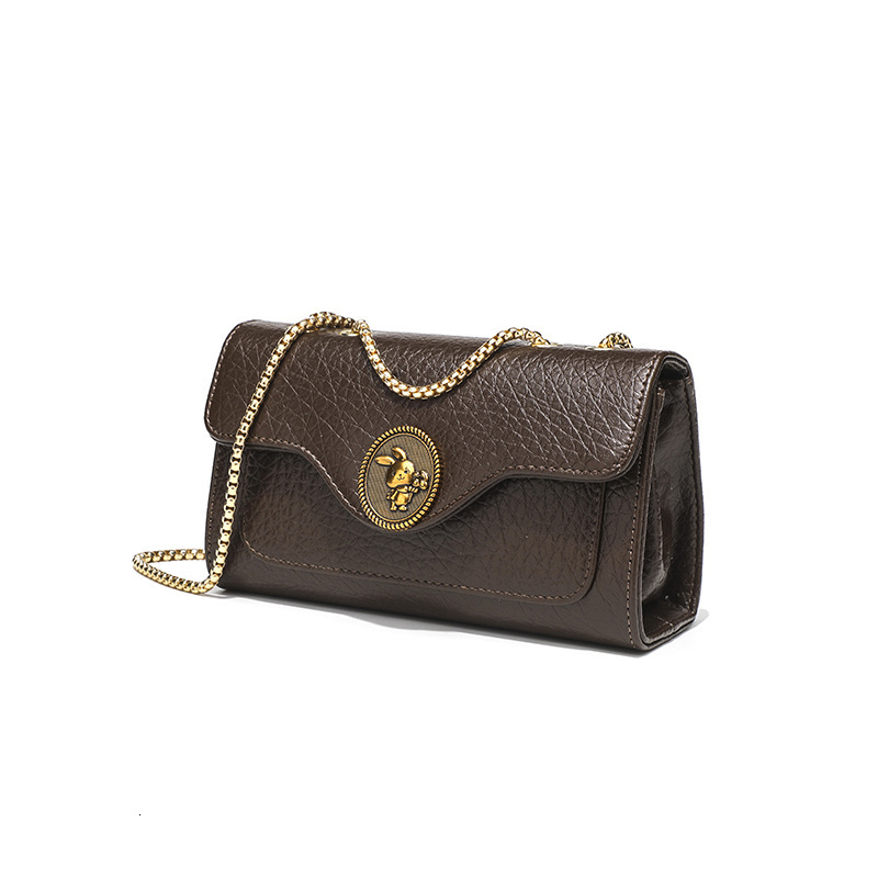 Designer Bag Women's Crossbody Bag 2025 Summer New Chain Small Square Bag Luxury Bag Fashion Casual Simple Chanel Style Quilted Small Bag