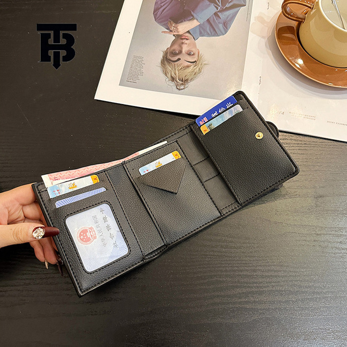 TB BHULAMTE Free Shipping Designer Luxury Houndstooth Luxury Wallet For Female Card Holder Simple And Fashion Coin Bag Long Handbag