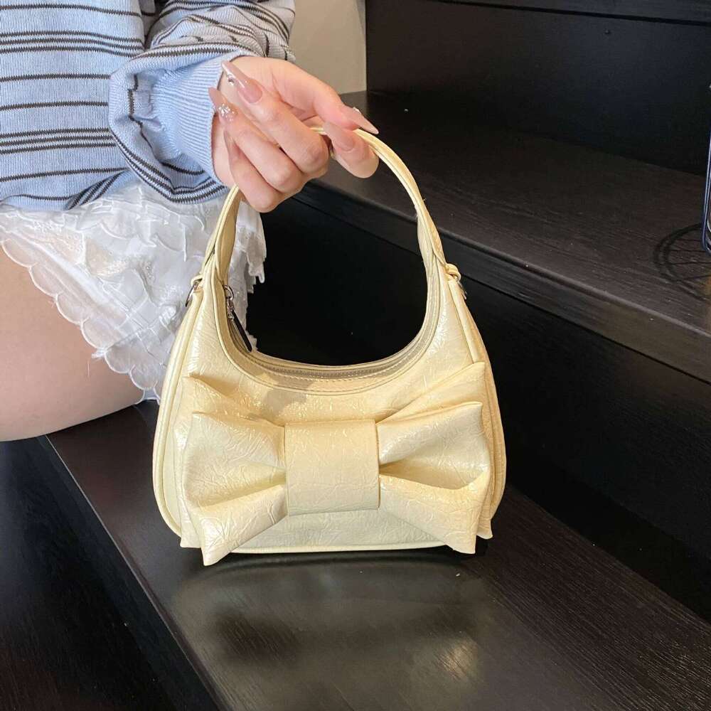 Hot Selling Cross-Border Hot Sale Hair Bow Women's 25 New Niche Handbag High-End Sense Versatile Shoulder Messenger Bag Designer Bags