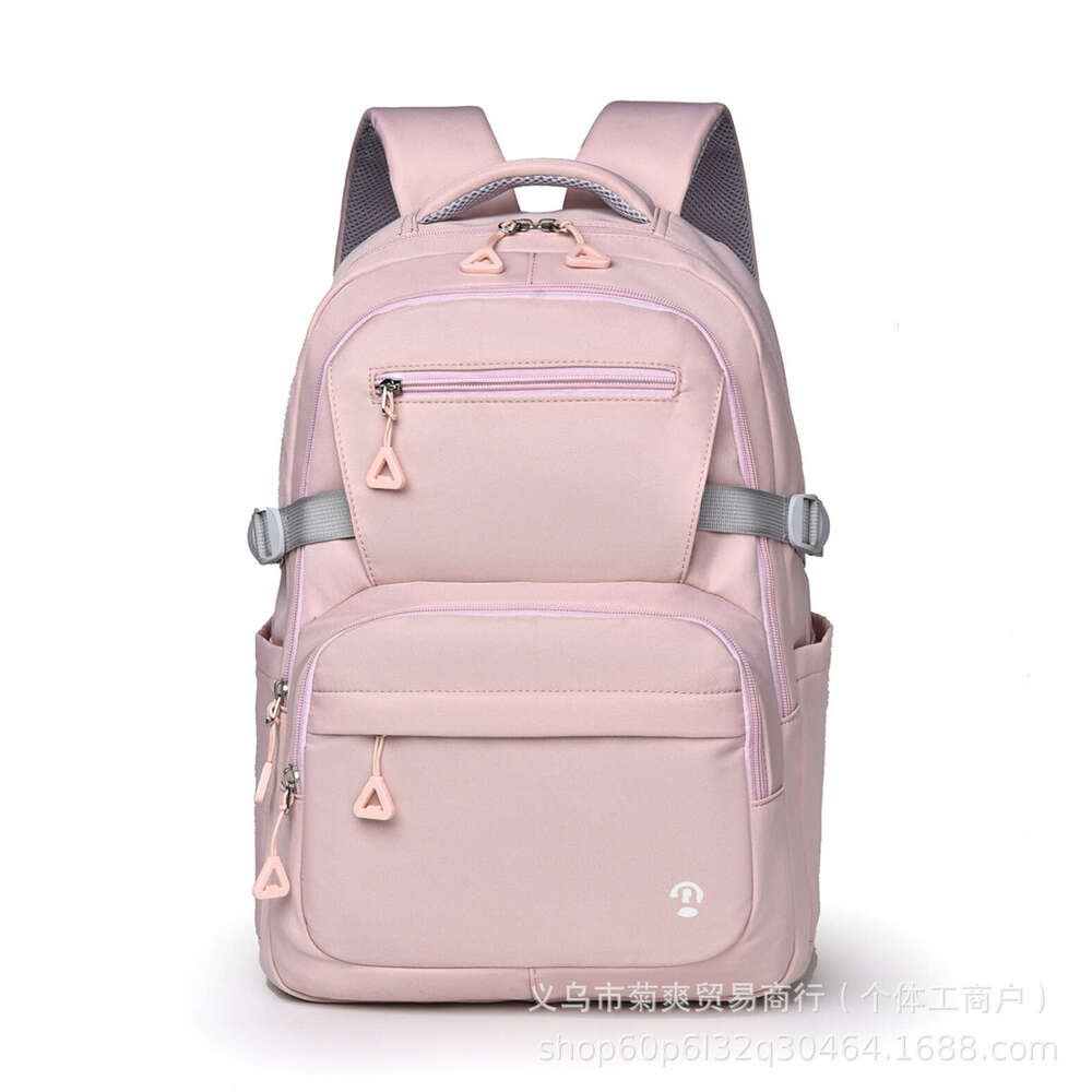 Lulu Same Style Trendy Korean Version Student Casual Backpack Travel Large Capacity Double Shoulder Bag
