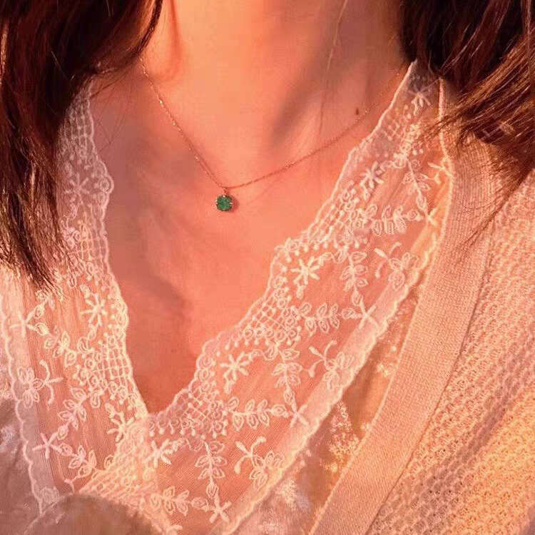 light luxury and niche collarbone chain cold and simple feel jewelry Returnto Formal Occasions Rose Gold Selected Quality Elegant Luxury Style Premium