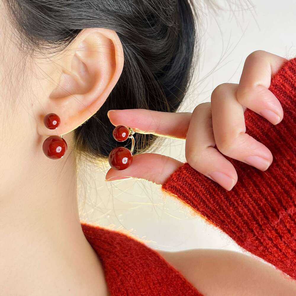 gold plated silver fashion jewelry earrings luxury letter nail geometric famous women's round diamond crystal pearl earrings