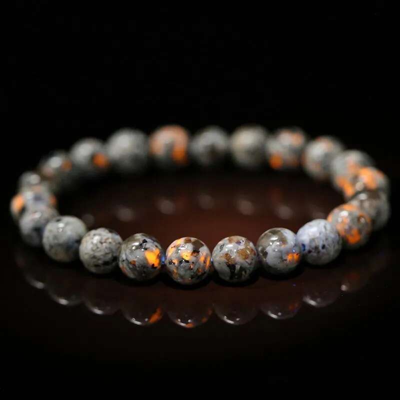 Crystal agate tiger's eye Bracelets Beautiful Fashion Classics men Women Letter Elegant Beads Bangle Jewelry