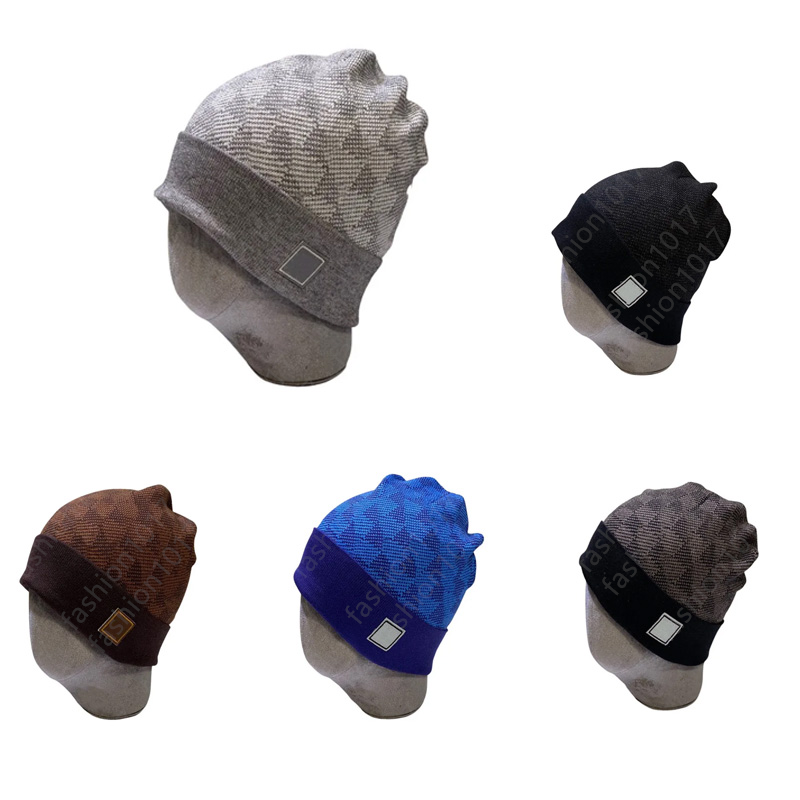 designer beanie High quality men beanie winter hat Luxury knitted hat designer Classic Check Pattern letter jacquard warm hat for both men and women beanie
