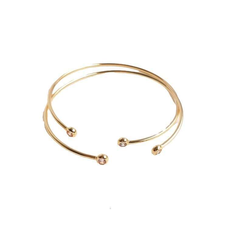 uxury Cubic Zirconia Cuff Gold Plated Zirconia Bracelet for Women Elegant Open Bangle lfashion Jewelry for Wedding daily Wear