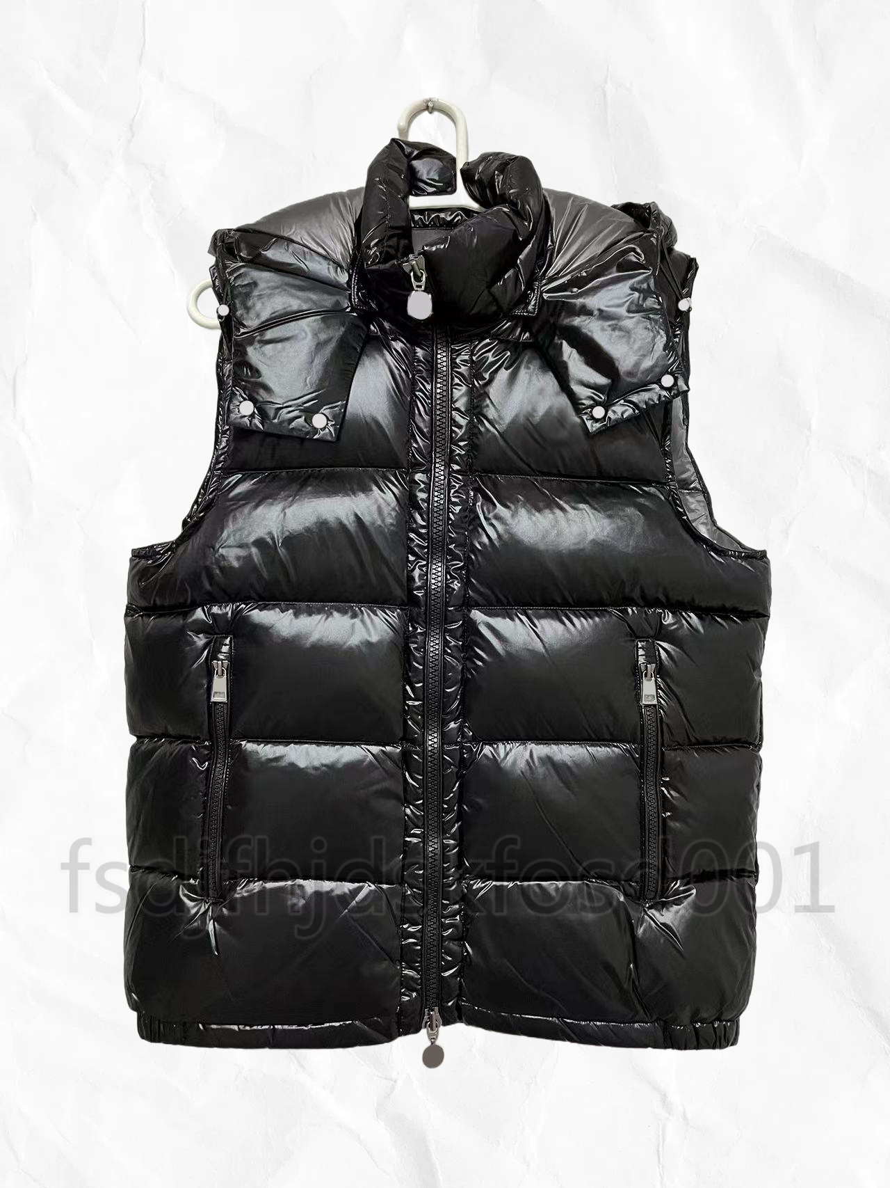 Multiple options Lightweight Mens downjacket Stand Collar men gilet Chest NFC Badge men down vest Autumn Winter gilets mens puffer jacket size 1-5