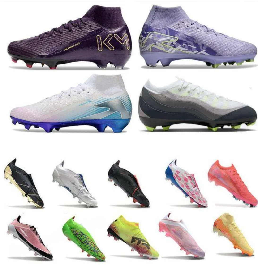 2025 Mbappes95 Mens Shoes Cosmic Mercuri VAP0R 16 SuperfIy 10 X Elite United Soccer Cleats Dream Speed 009 Grand Purple Football Boots Student competition