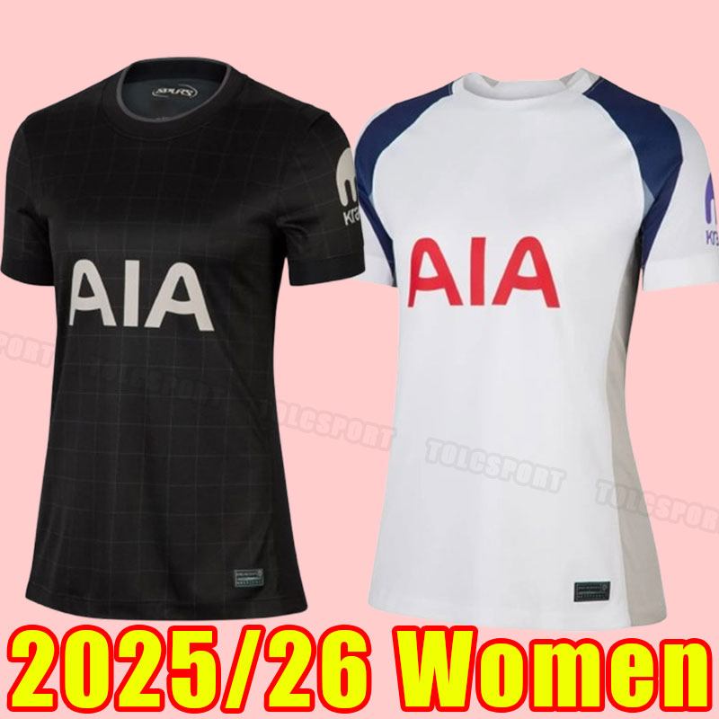Tottenham kit Women 25 26 SON Soccer Jerseys 2025 2026 Football shirt LUCAS HOjbjerg ROMERO KULUSEVSKI BENTANCUR KANE RICHARLISON NDOMBELE