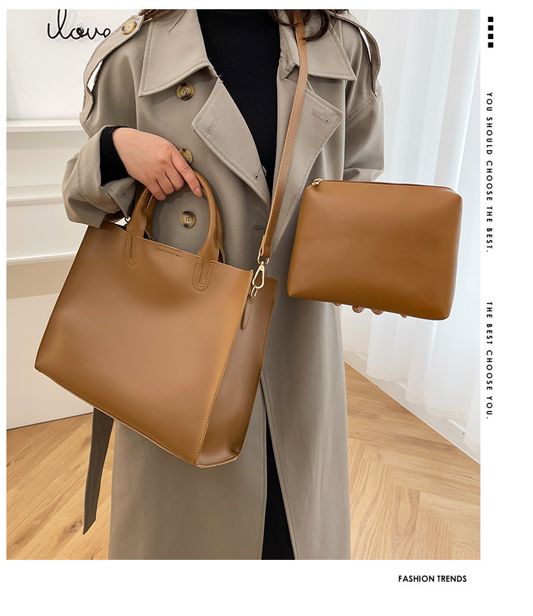 Carefully Selected New European And American Tote Bag Retro Luxury Bagdesigner Free Shipping Women's Handbag Versatile Casual Fashion Large Capac