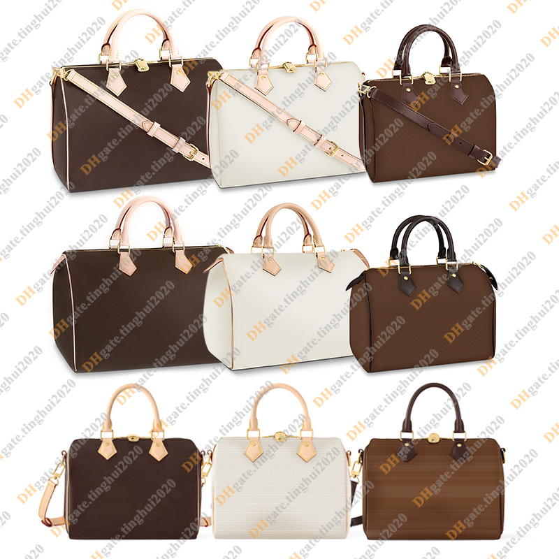 Ladies Fashion Designe Luxury 25 30 35 SP Boston Bag Totes Handbag Crossbody Shoulder Bag TOP Mirror Quality M41112 N41368 N41373 M46977 N40608 N40575 M46980 M46981