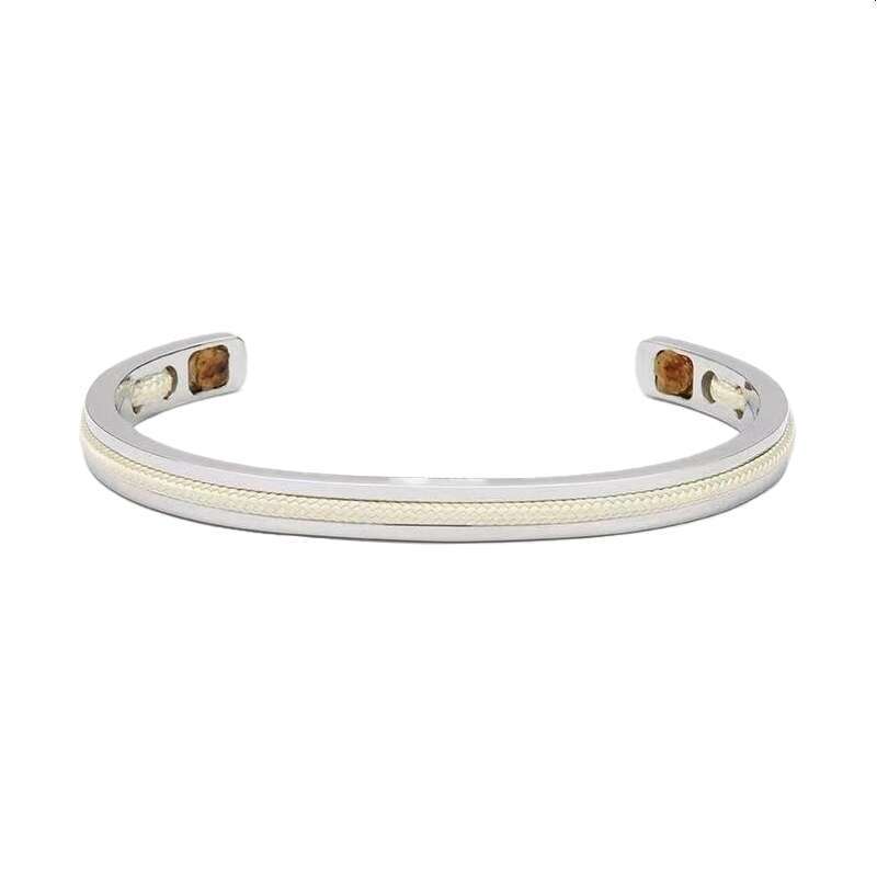 bracelet designer jewelry luxury jewelry Business Formal 2pcs/set bracelets bangles men women Stainless Steel Gold jewelry silver bangle