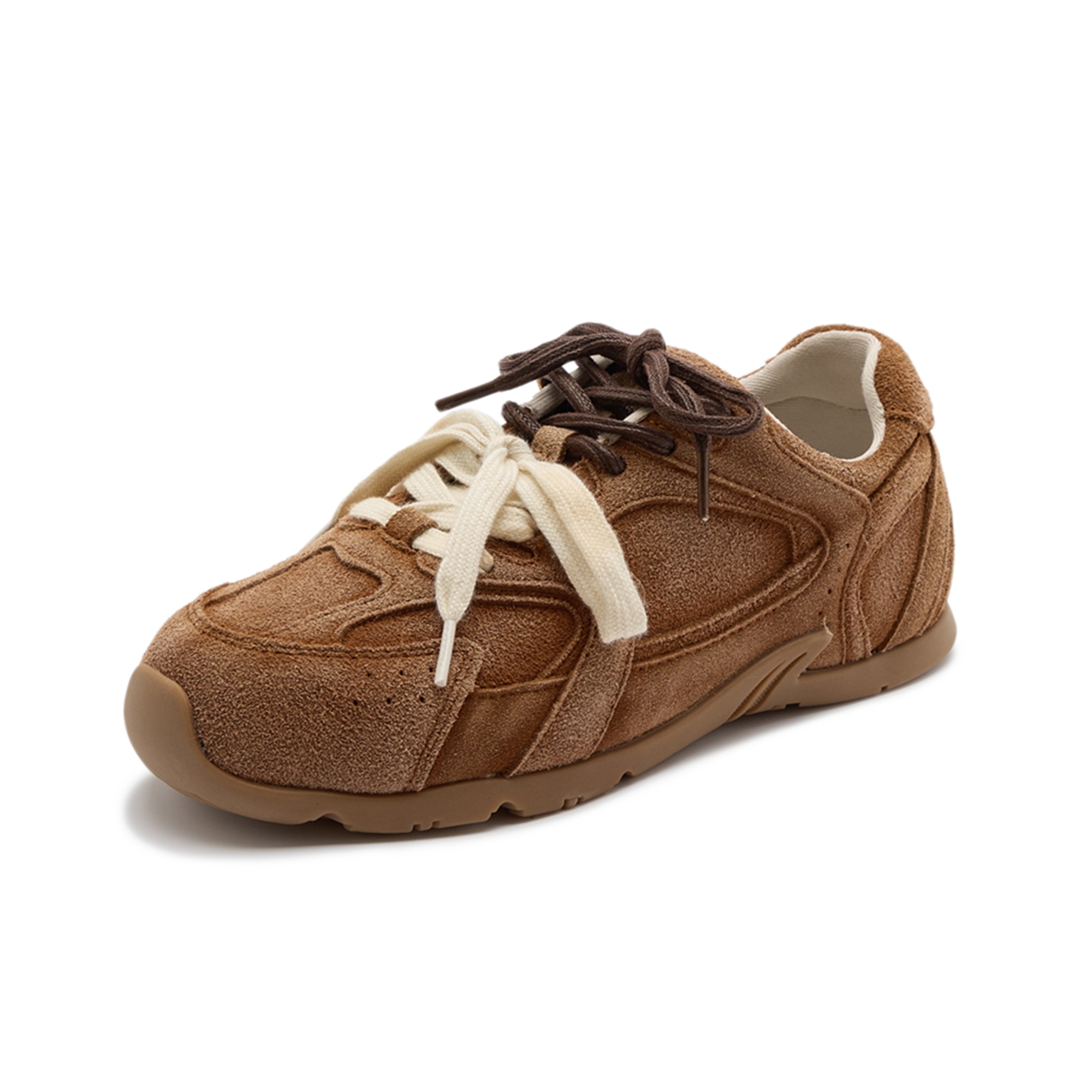 Women's Sneakers Non-slip German Training Shoes for Women Flat Large-size Genuine Leather Running Female Shoes