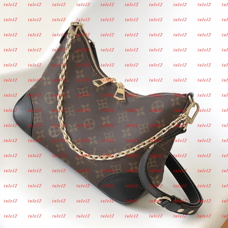 Top quality must have loop Pea bag Womens crossbody shoulder bag designer handbag Luxury hobo Half Moon tote mirror quality leather chain bag clutch bags wallet 21a