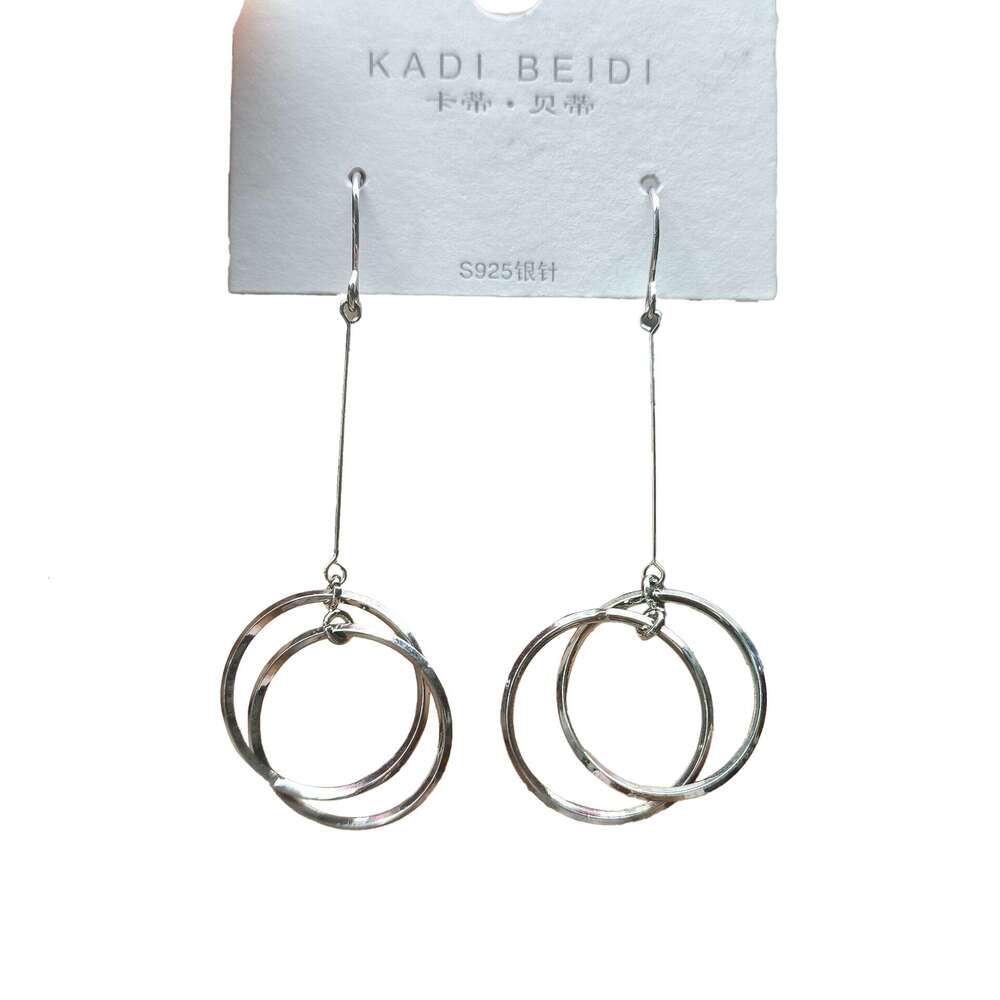 Hollow earrings High quality Sterling Silver Plated Full CZ Diamond Fashion bad girl Jewelry Party EarringsBig Hoop Earring