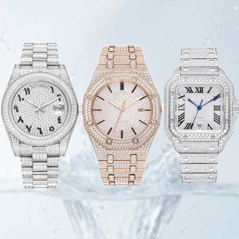 watch moissanite designer luxury watch mens watch watches men montre watch with box