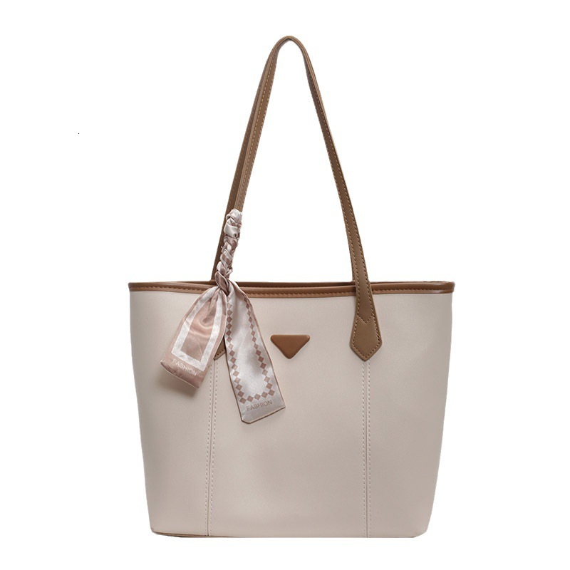 Large Capacity Simple Tote Bag For Women 2025 New Designer Bag Casual Textured Commuter Bag Student Class Luxury Bag Shoulder Bag
