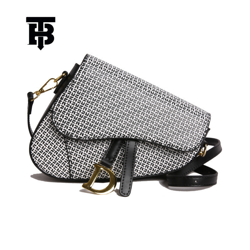 TB BHULAMTE Free Shipping Designer Luxury Fashion Niche Woven Saddle Bag Shoulder Crossbody Bag Women's Casual Handbag