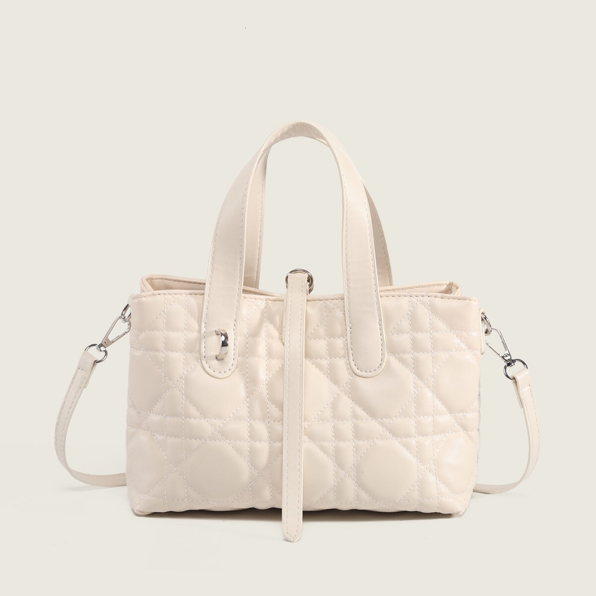 Quilted Handbag Small Square 2025 New High-end Niche Fashion Basket for Women Versatile Commuter Crossbody Bag ddmymoon