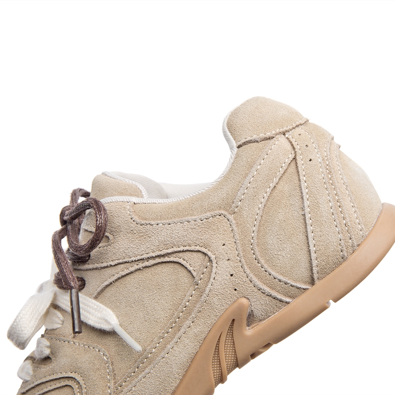 Women's Sneakers Non-slip German Training Shoes for Women Flat Large-size Genuine Leather Running Female Shoes