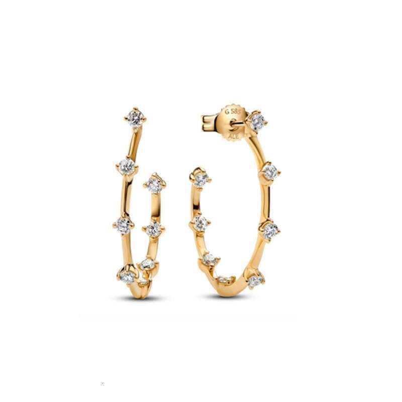 Exquisite Geometric Stainless Steel Earrings Sea Star Shell Premium Earring Gold Plated Ocean Hot Selling High End Jewelry