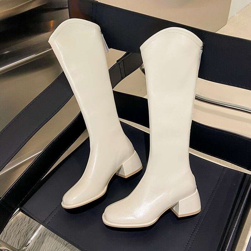 Fashionable Comfortable Elastic Socks, Boots, Women's Shoes, Warm and Non slip