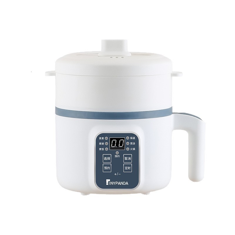 Other Cookware Mini Rice Cooker Household Pot Multifunctional with Steamer SingleDouble Layer NonStick Electric EU Plug 230901