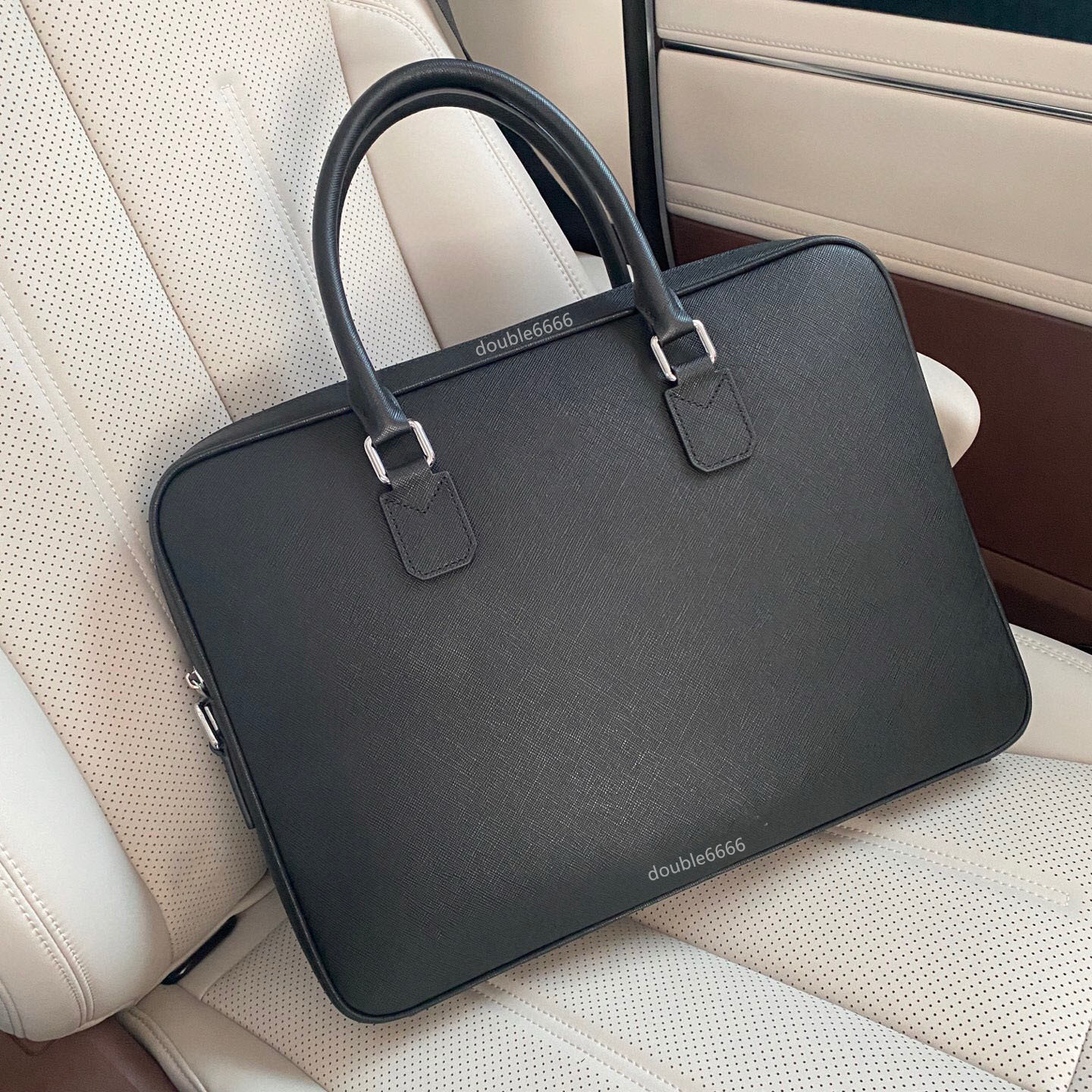 Top Quality Designer Men's Cowhide Briefcase Luxury MAN Messenger Bag Computer Bag Fashion Women's Crossbody Bag Business Travel Bag office postman bag attache case