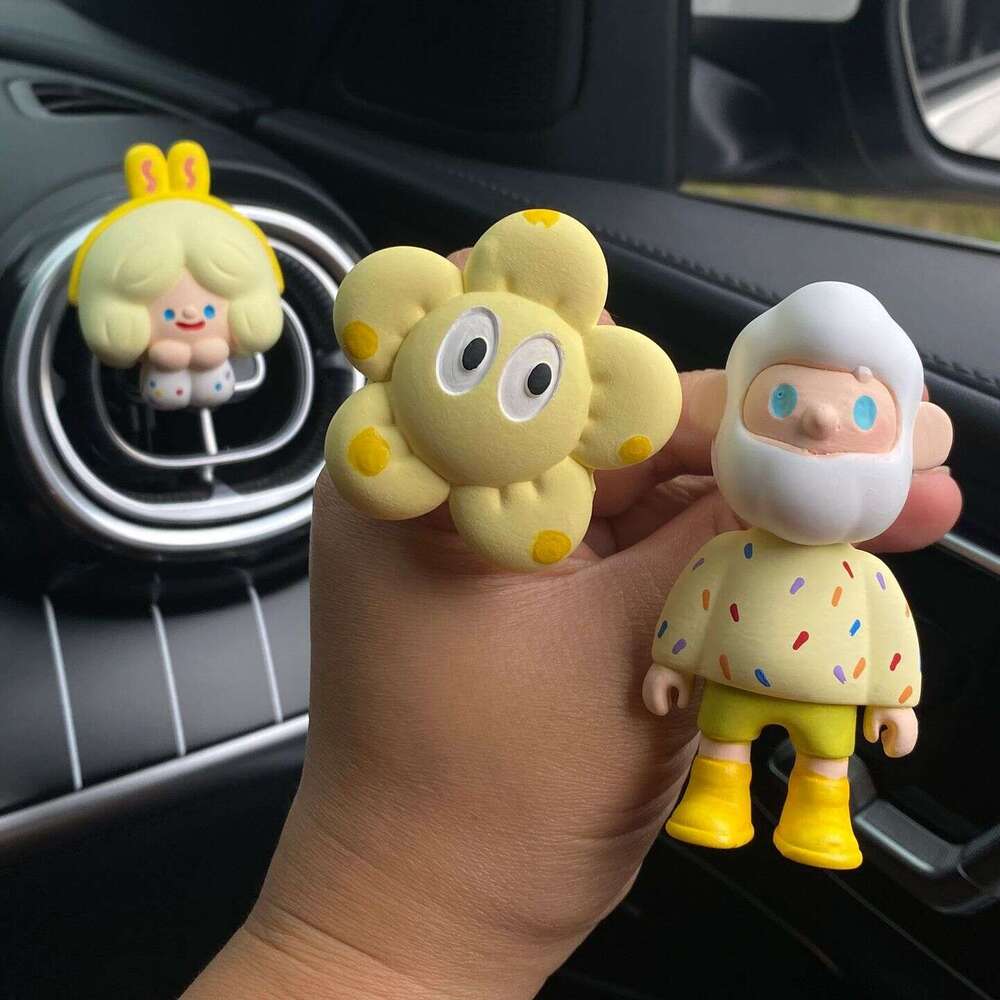 Aromatherapy Car-Mounted Aromatherapycar Perfume Fresh Internet Celebrity Boy Boyfriend Perfume Cute Air Vent Diffuser Stone Decoration Car Interior O