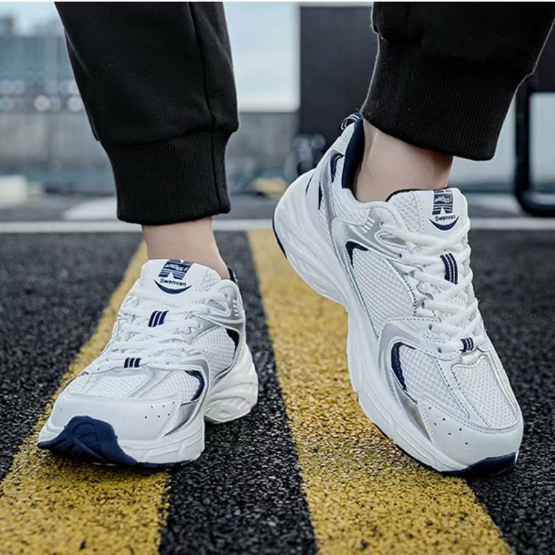 2025 Unisex sports shoes breathable running shoes mesh dad shoes