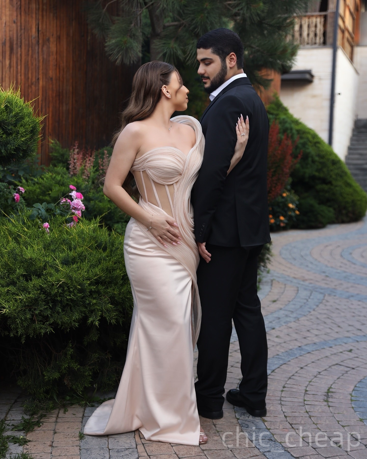Champagne Mermaid Prom Dresses 2025 Sweetheart Satin High Split Evening Formal Party Second Birthday Engagement Gowns Plus Size Dress For Special Occa