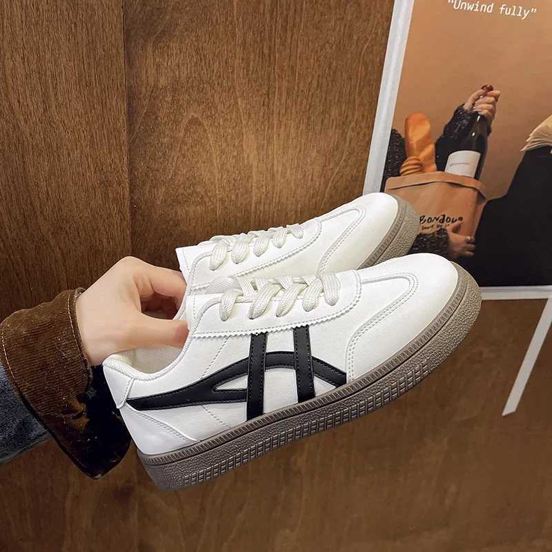 New Design Fion Casual Shoes Lace Up Sneakers for Women Color Blocked Round Design Comfortable Sport Shoes Size 36-45 Y250825