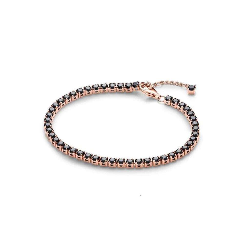 925 Sterling silver Bracelet, With Adjustable Length Of And Overlapping Gemstones, Suitable For Women's Birthday Gifts. wholesale