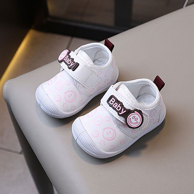 Baby Girl Boy Shoes First Walkers Soft Newborn Enfant Sneakers Cute Umshop Infant Toddler Causal Shoes Sizes 16 - 21 U0561