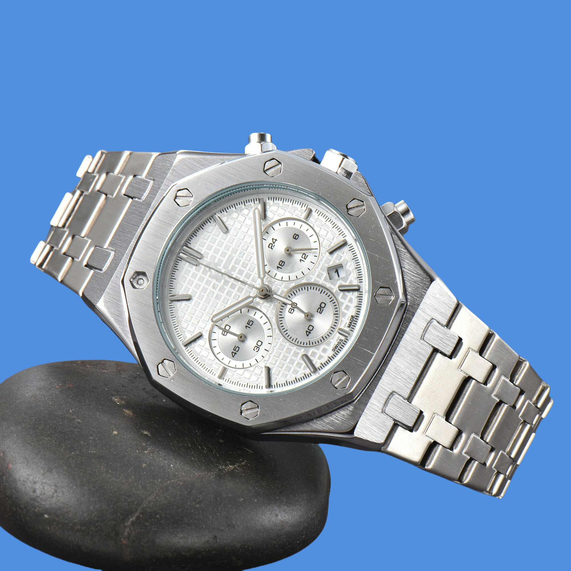 Brand Men's APity ROYALity OAKity Watches Royaloak WristWatche quality quartz Movement Modern Sports Watche automatic Date 41mm Chronograph Watch bracele #216