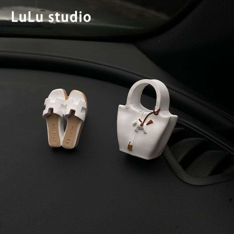 Aromatherapy Car-Mounted Aromatherapycar Perfume Vegetable Basket Pony Bag Freshener Car Interior Perfume Diffuser Stone Ornament Air Vent Decoration