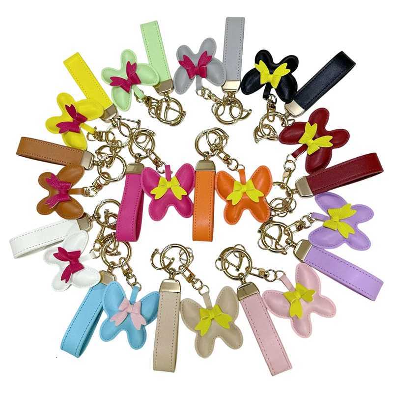 Designer Cartoon Bag Pendant Creative Car Keychain Pendant Bowknot Mobile Phone Case Patch Wrist Strap Pendant G250825
