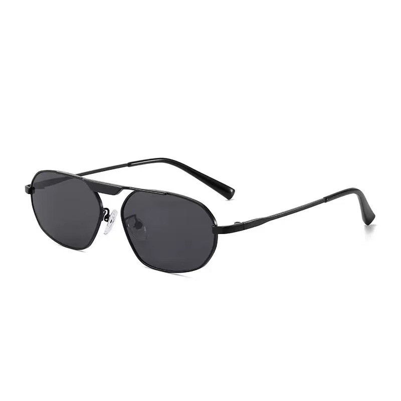 2025 Single Bridge Oval Sunglasses Retro European Style Cat Eye Sun Glasses for Women