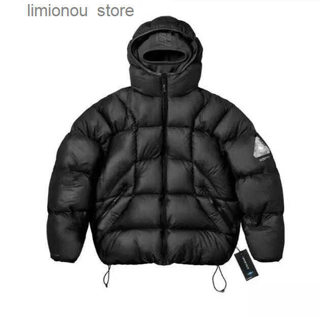 Mens Winter Puffer Jacket Warm Quilted Outerwear for Cold Weather Windproof and Water-Resistant Z250822