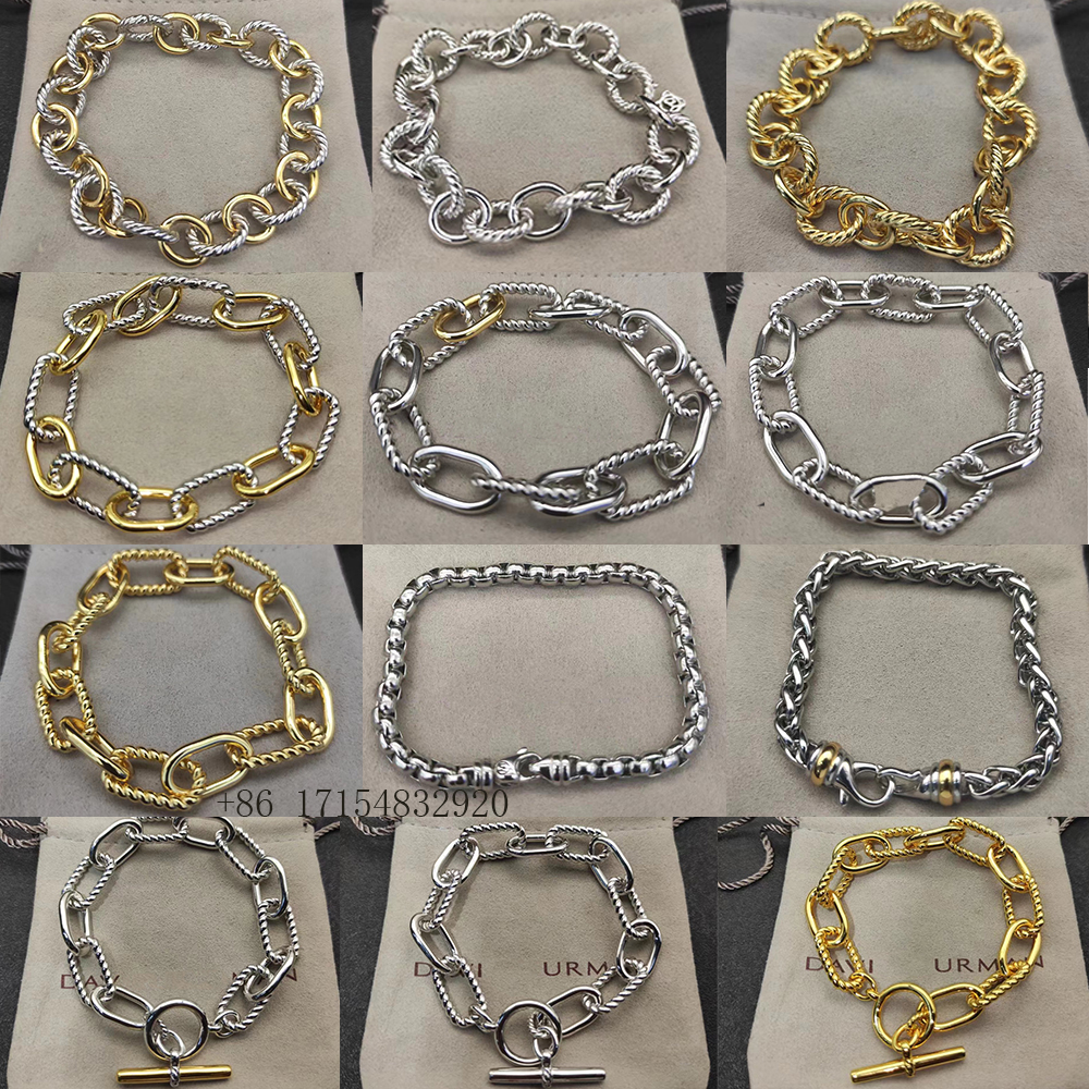 2025 New Style DY Bracelet for Men and Women Fashionable and Retro Couple Bracelet for Daily Wear Charm Bracelet