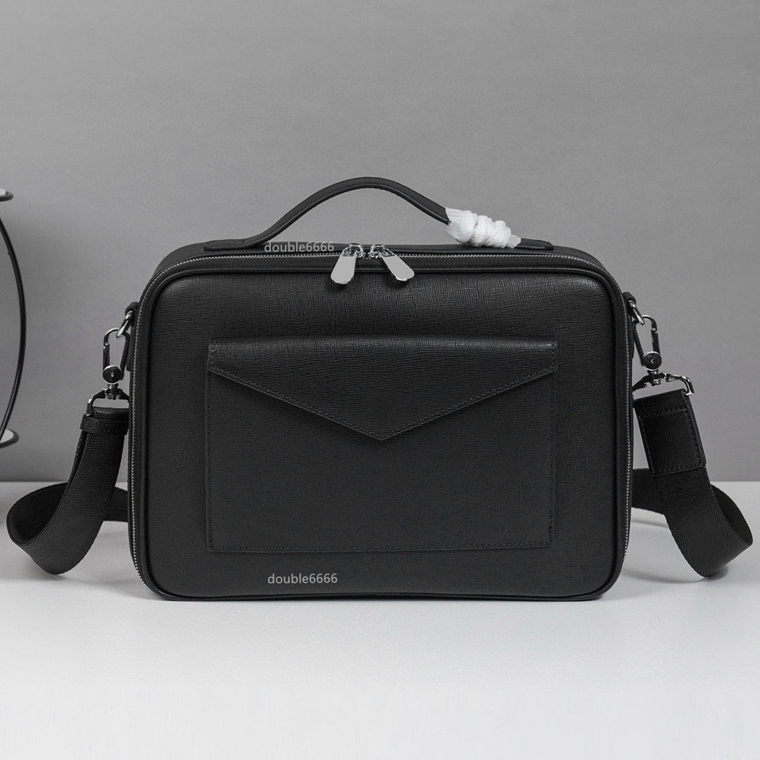 Top Quality Designer Men's Cross Cowhide Messenger Bag Luxury Women's Crossbody Bag Business Man Office Bag Shoulder Bag Daily Commuter Bag Coin Purse Fanny Bag