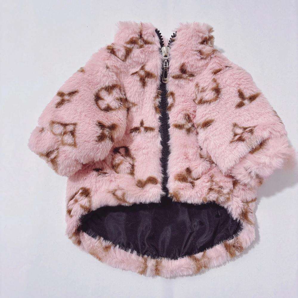 Clothes Autumn And Winter Jackets Fur Teddy Schnauzer Pomeranian Chihuahua Pet Fashion Dog Designer Cat Clothing Free shipping