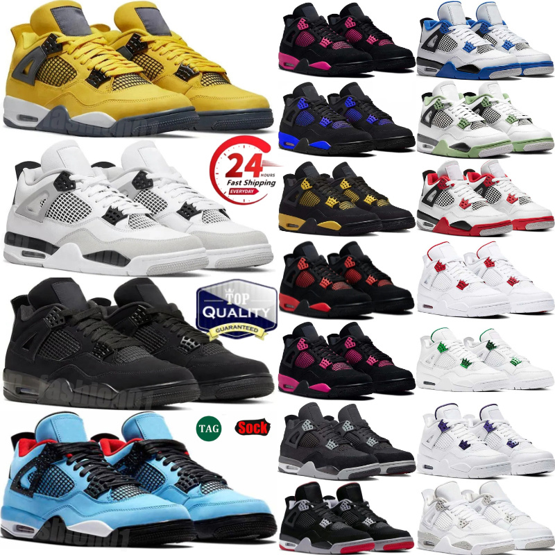 44+4Mens basketball shoes 4s 12 11s 12s sneakers local warehouse black cat white red thunder bred mens sneaker men trainers shoes Womens sports outdoor shoes size 36-47